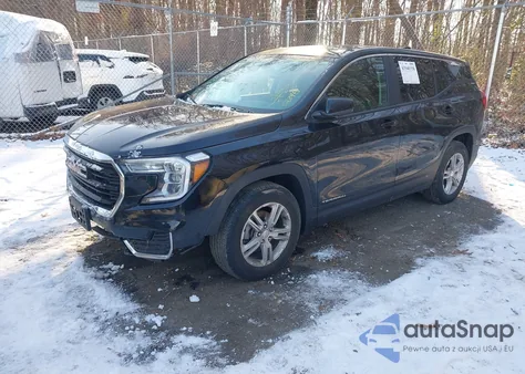 2022 GMC Terrain Fwd Sle z USA, uszkodzony, nr VIN 3GKALMEV9NL304210